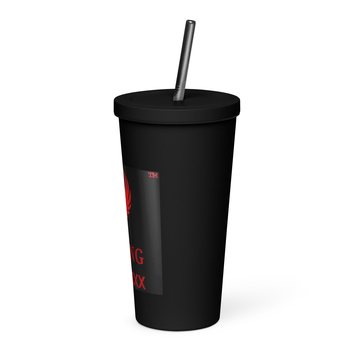 RIZING FEENIXX™ INSULATED TUMBLER WITH A STRAW