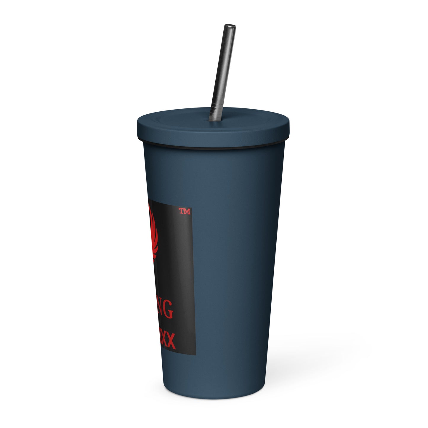 RIZING FEENIXX™ INSULATED TUMBLER WITH A STRAW