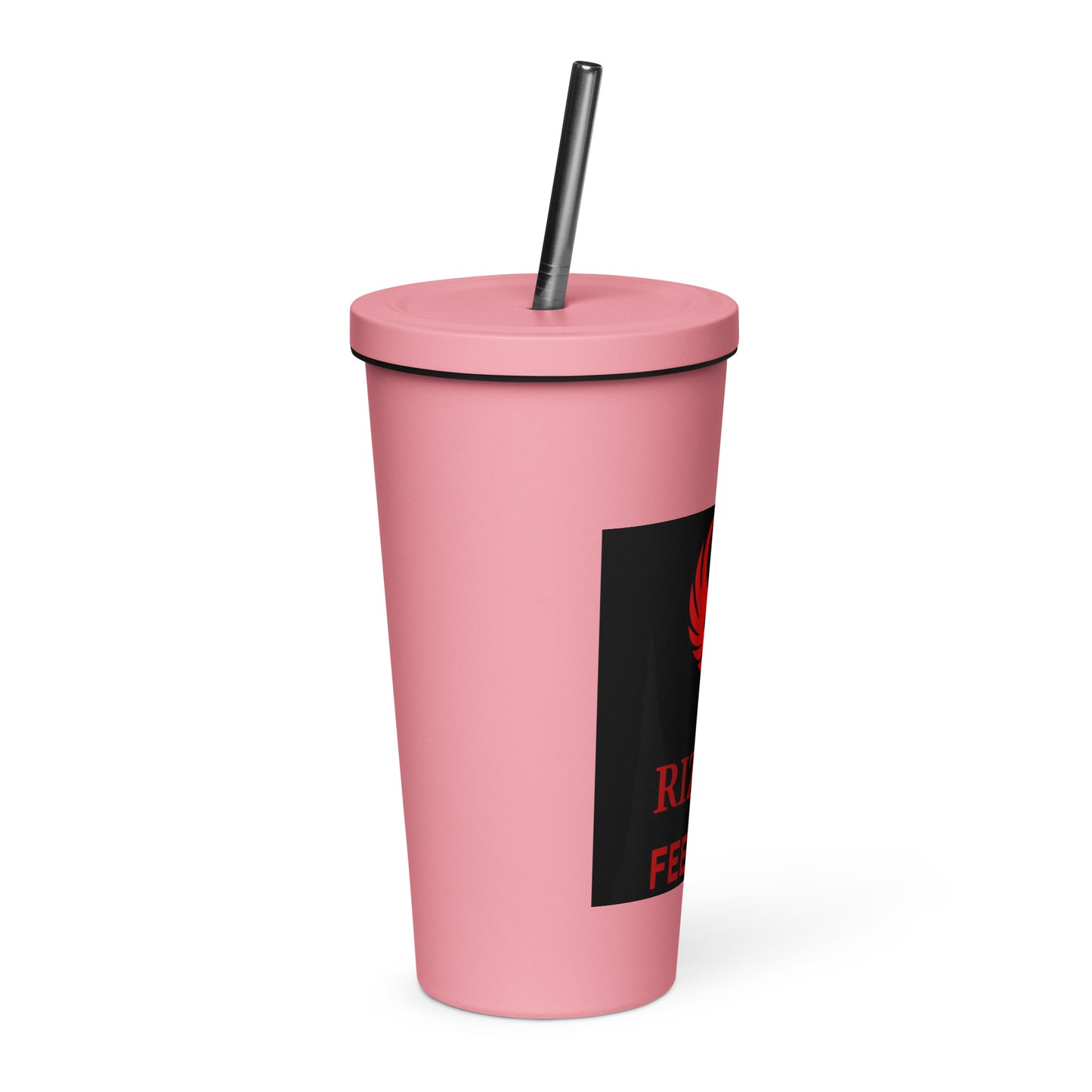 RIZING FEENIXX™ INSULATED TUMBLER WITH A STRAW