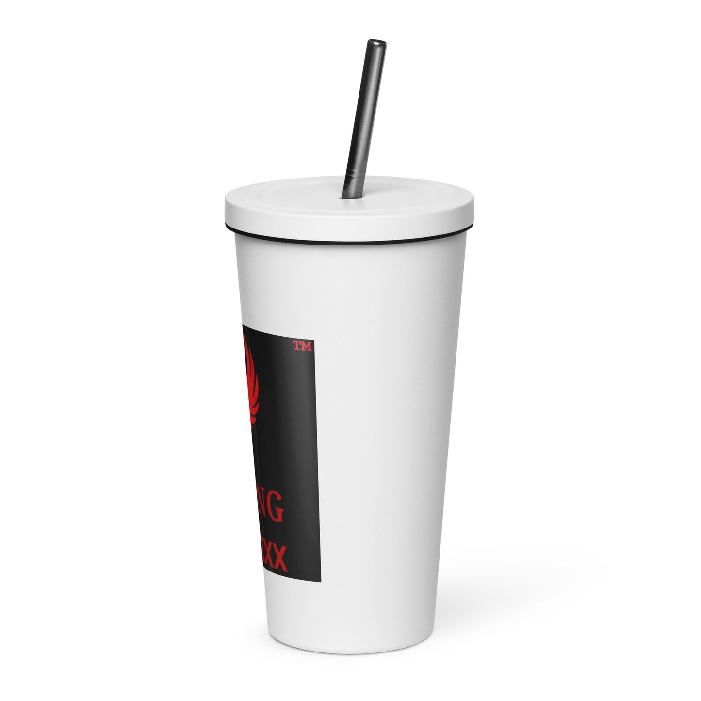 RIZING FEENIXX™ INSULATED TUMBLER WITH A STRAW