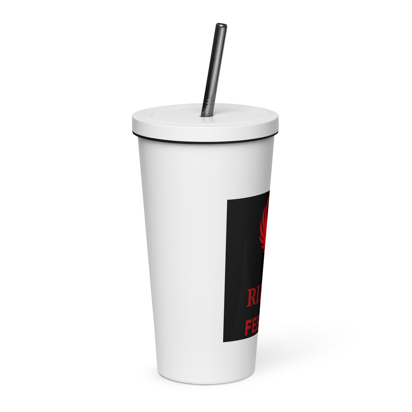 RIZING FEENIXX™ INSULATED TUMBLER WITH A STRAW