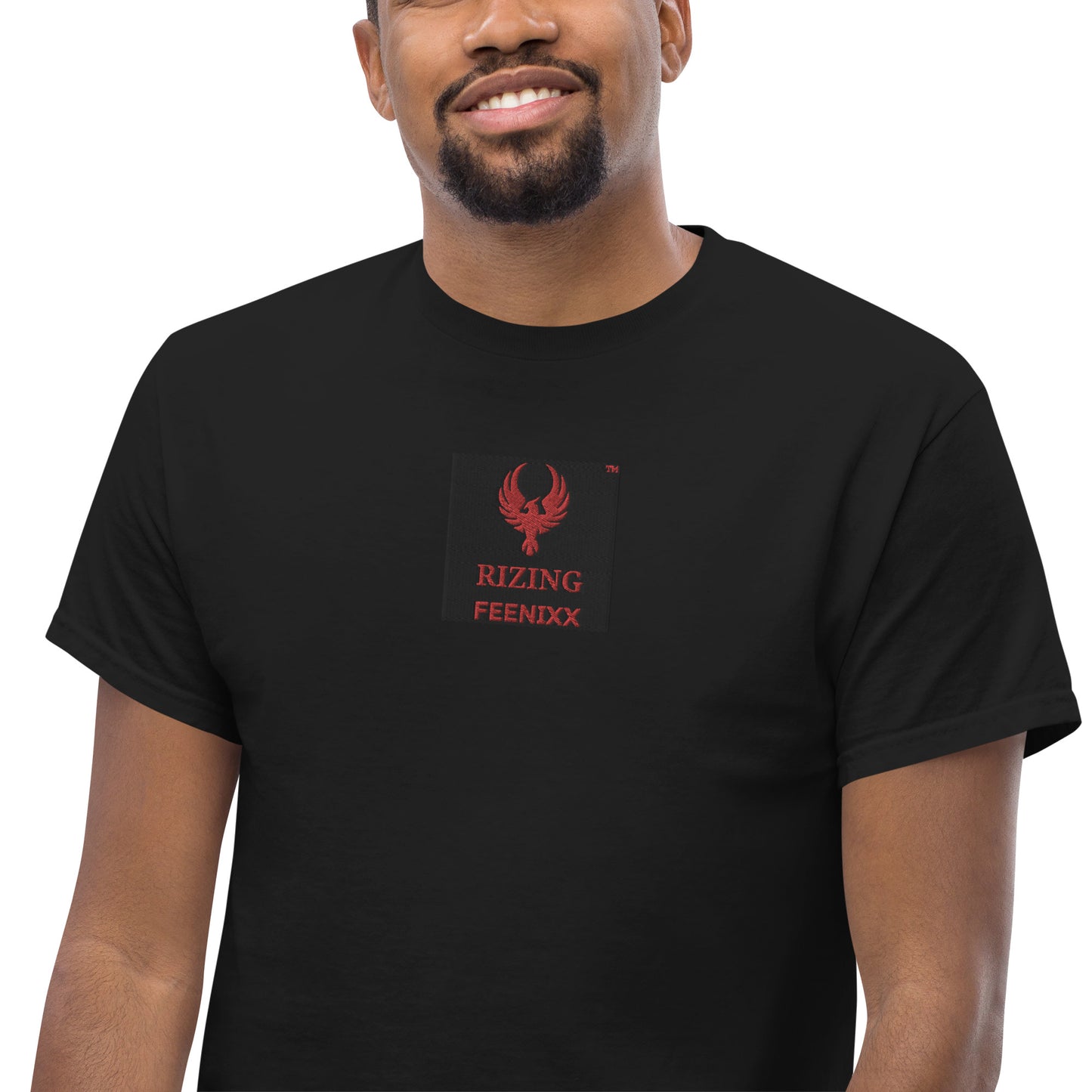 RIZING FEENIXX™ T-SHIRT EMBROIDERED DESIGN IN MULTIPLE COLORS