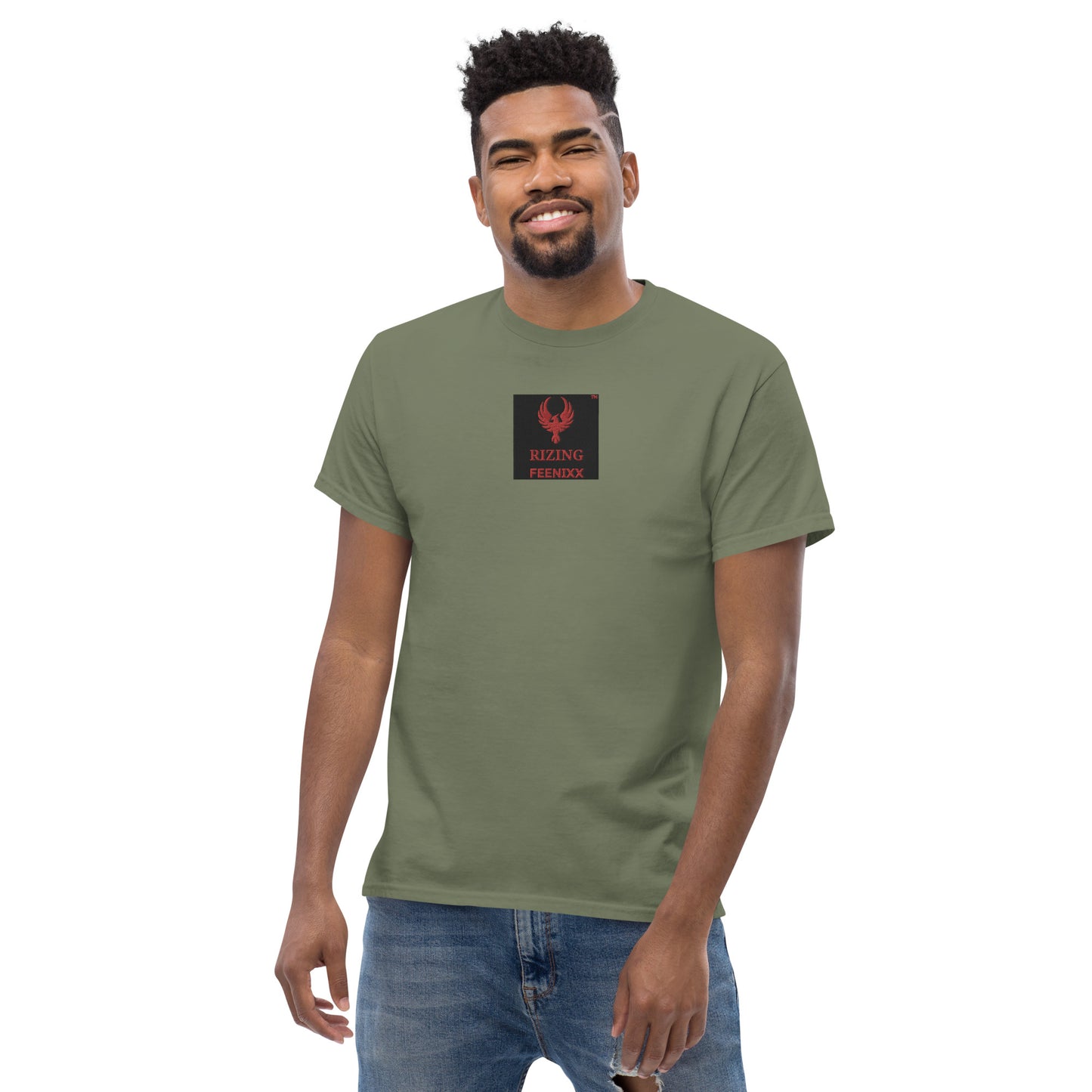 RIZING FEENIXX™ T-SHIRT EMBROIDERED DESIGN IN MULTIPLE COLORS