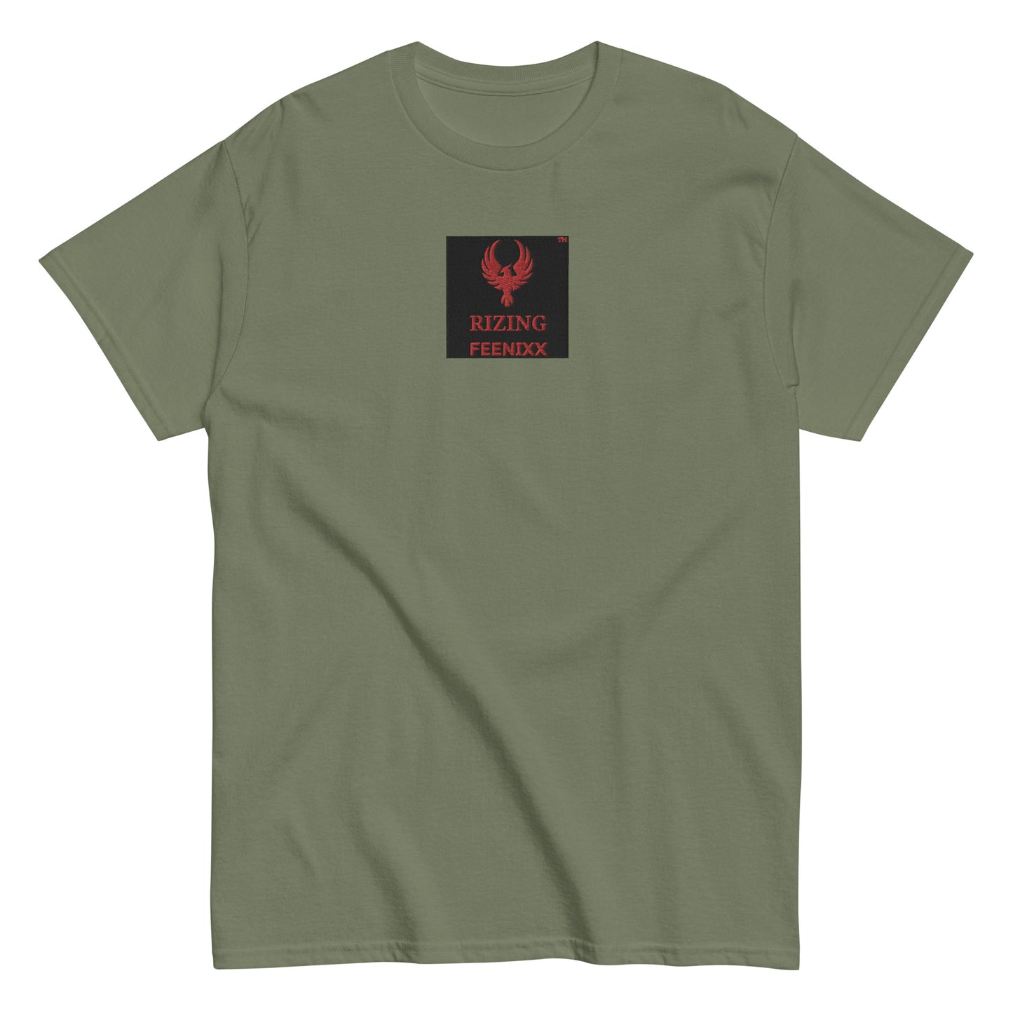 RIZING FEENIXX™ T-SHIRT EMBROIDERED DESIGN IN MULTIPLE COLORS