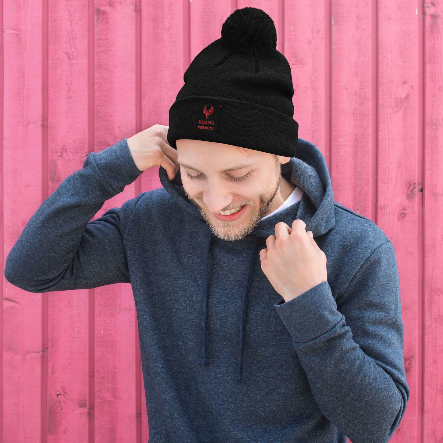 RIZING FEENIXX™ POM-POM BEANIE