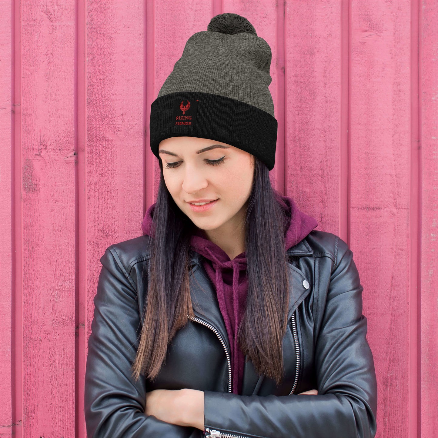 RIZING FEENIXX™ POM-POM BEANIE