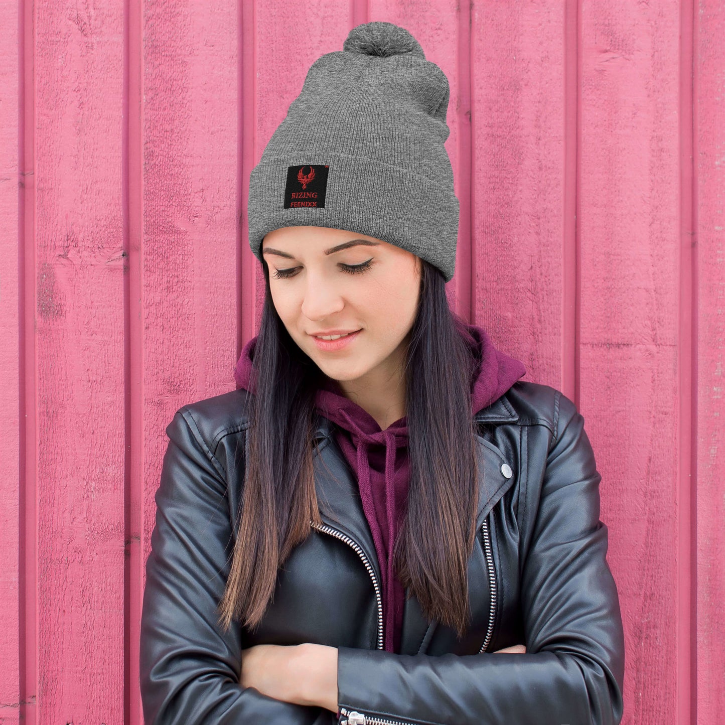 RIZING FEENIXX™ POM-POM BEANIE