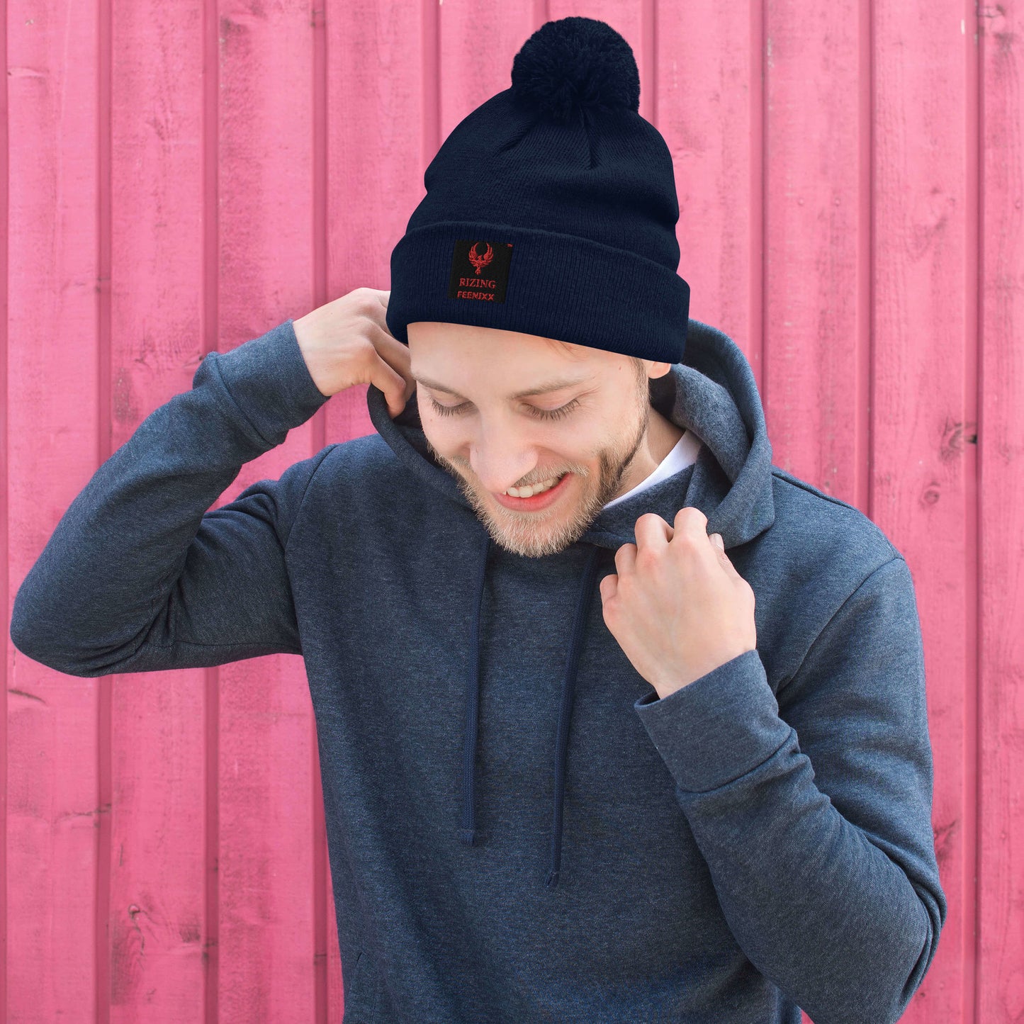 RIZING FEENIXX™ POM-POM BEANIE