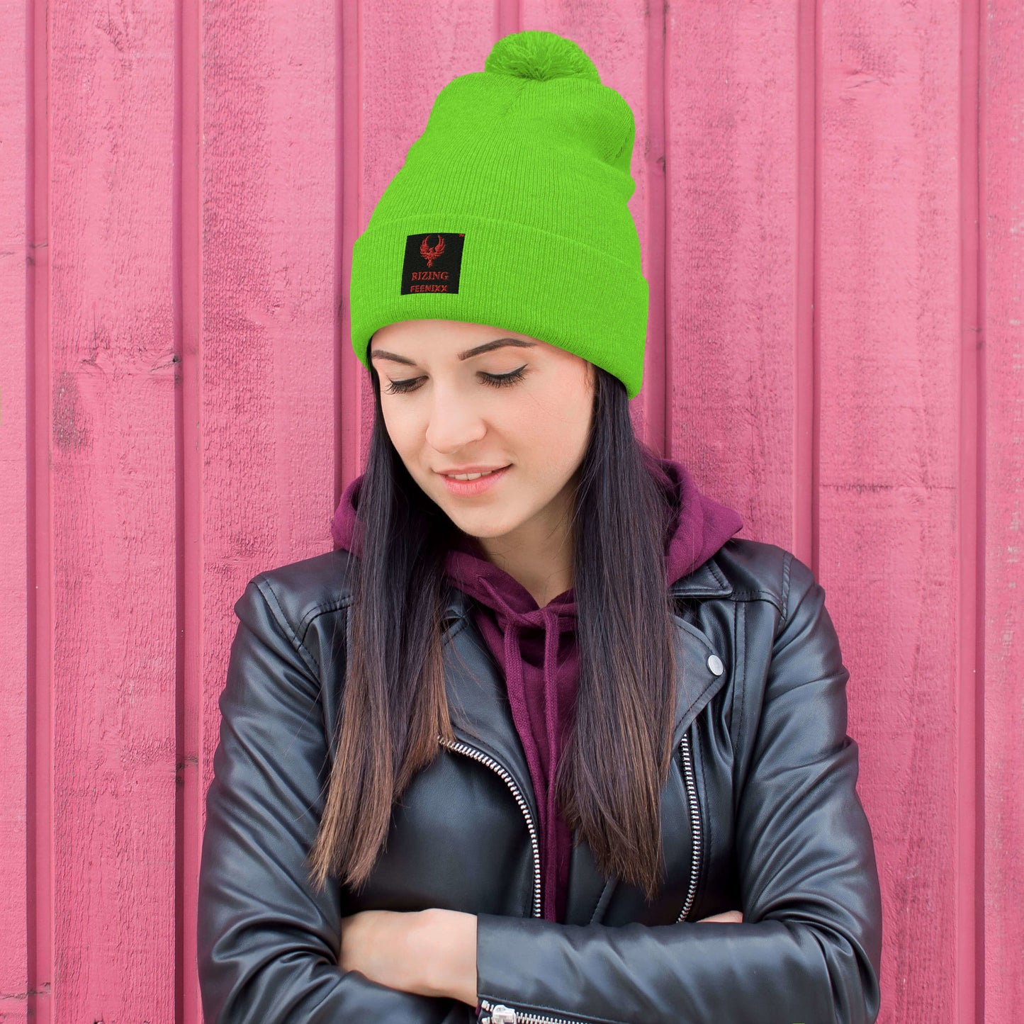 RIZING FEENIXX™ POM-POM BEANIE