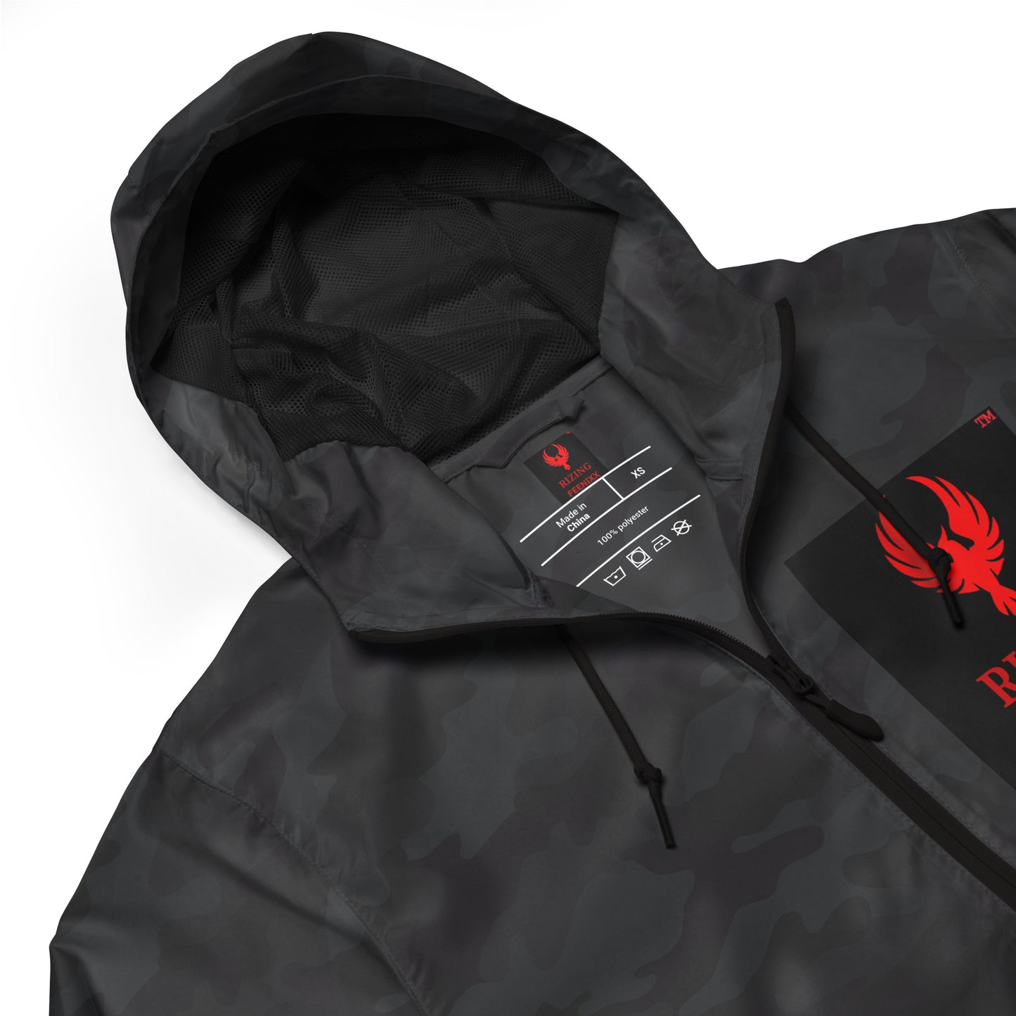 RIZING FEENIXX™ LIGHTWEIGHT ZIP UP WINDBREAKER