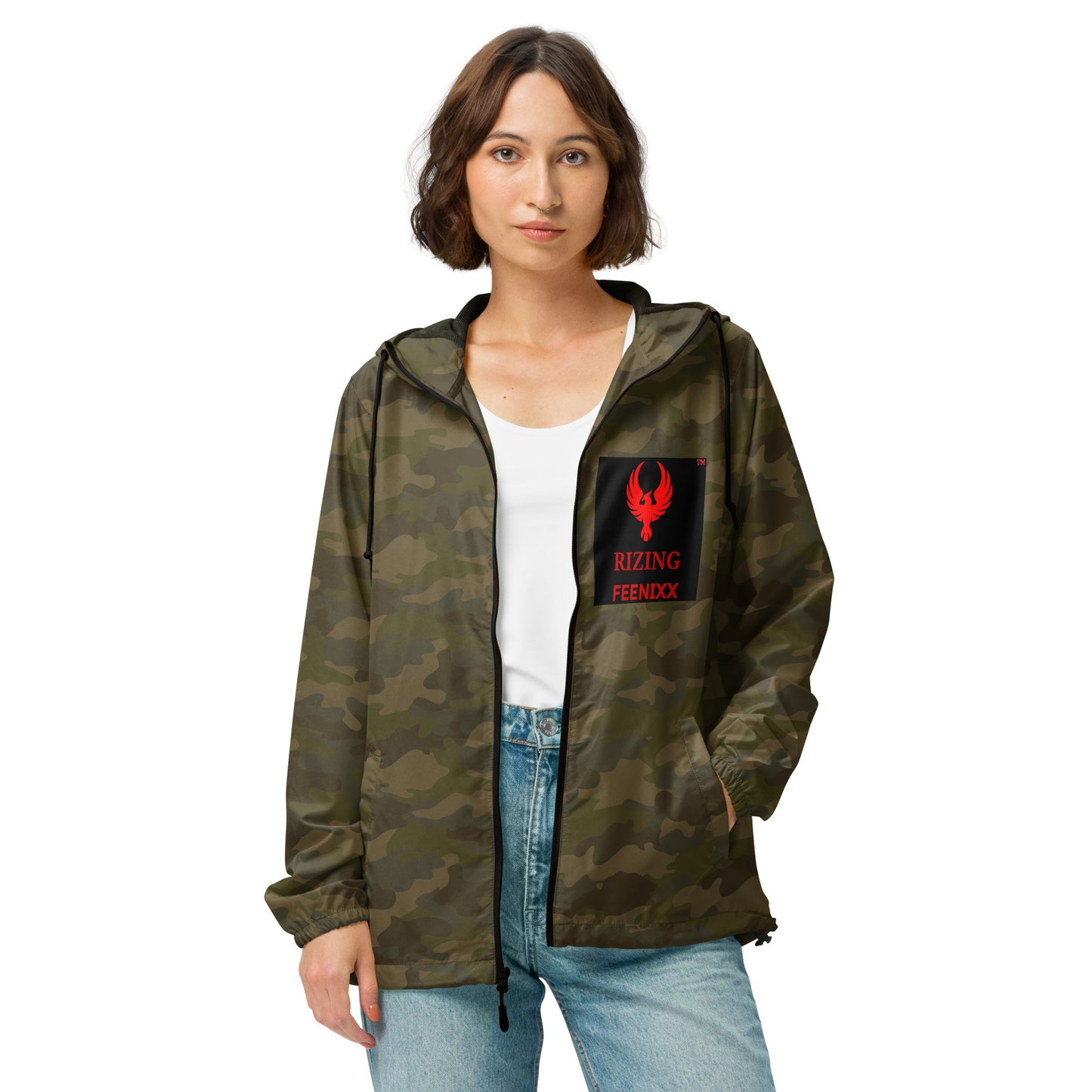 RIZING FEENIXX™ LIGHTWEIGHT ZIP UP WINDBREAKER