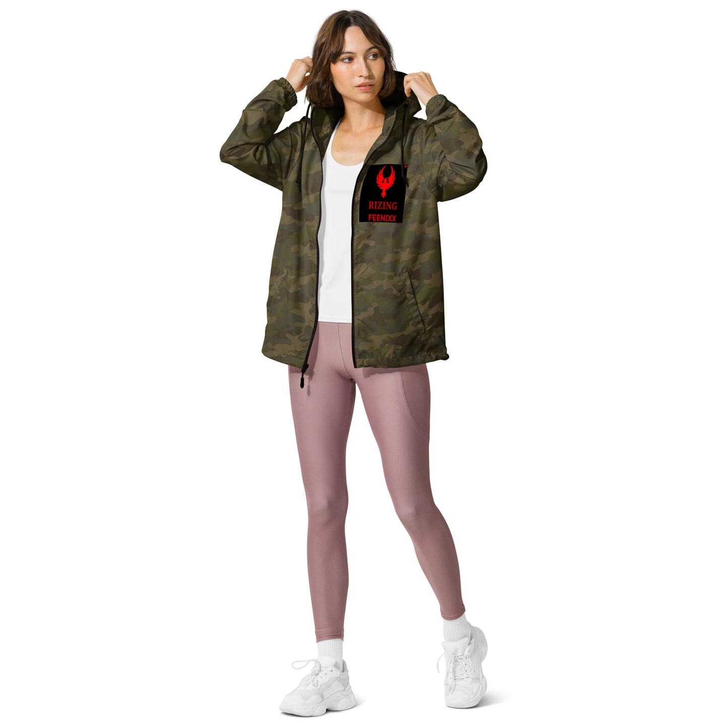 RIZING FEENIXX™ LIGHTWEIGHT ZIP UP WINDBREAKER