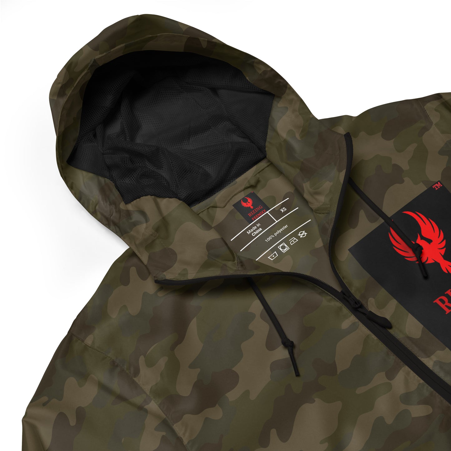 RIZING FEENIXX™ LIGHTWEIGHT ZIP UP WINDBREAKER