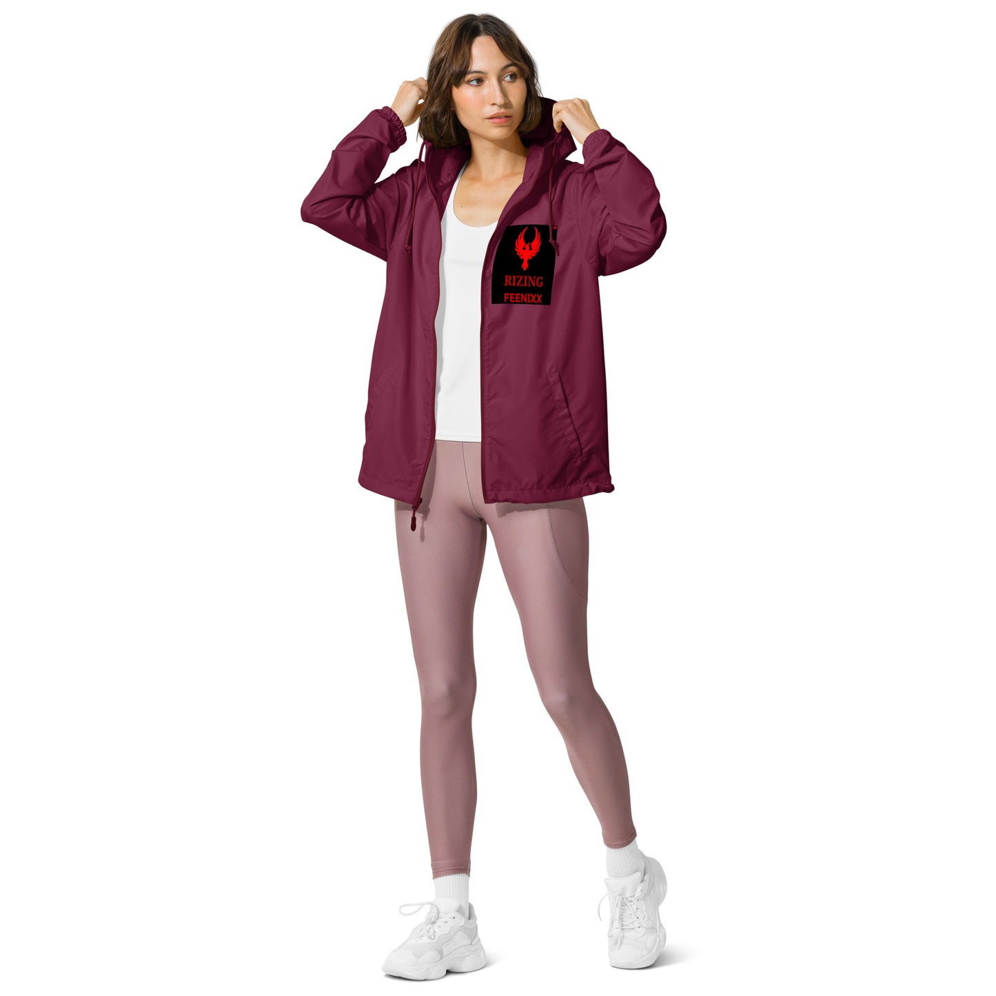RIZING FEENIXX™ LIGHTWEIGHT ZIP UP WINDBREAKER
