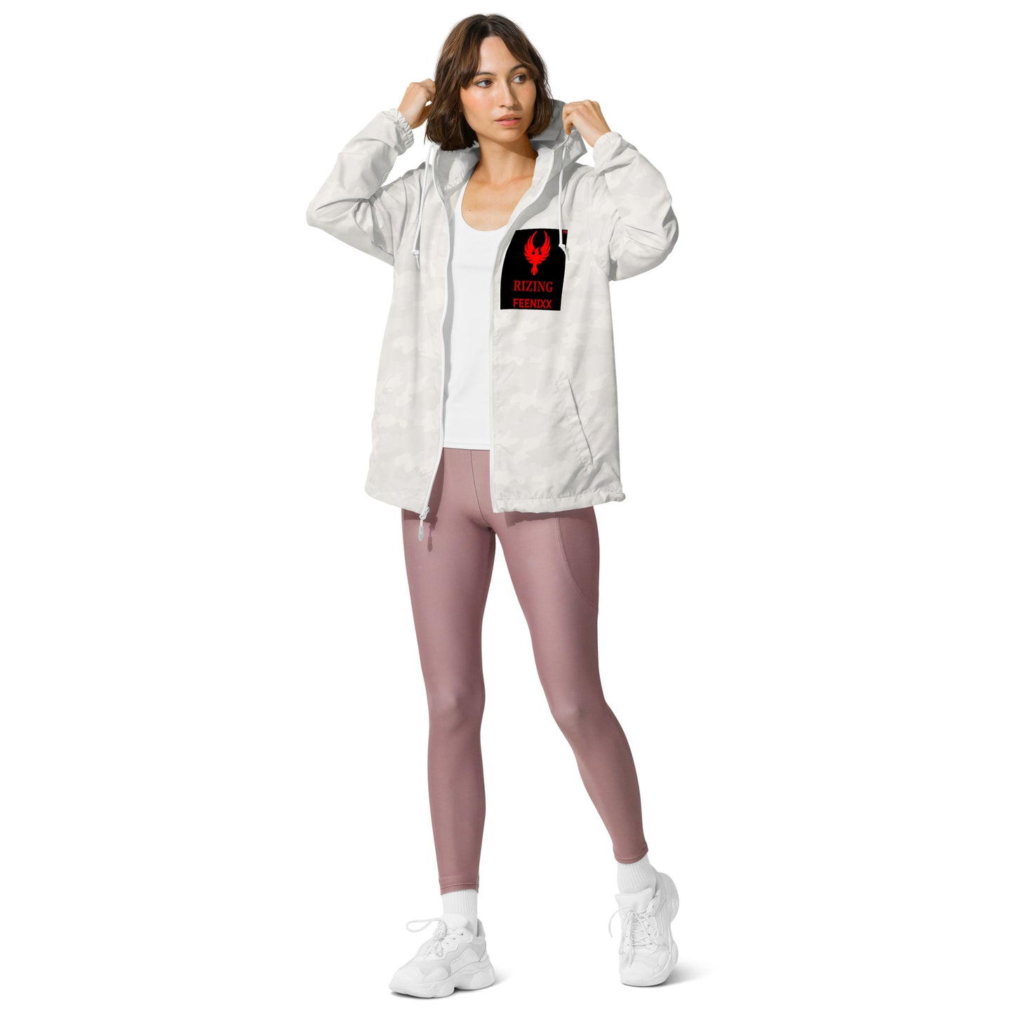RIZING FEENIXX™ LIGHTWEIGHT ZIP UP WINDBREAKER