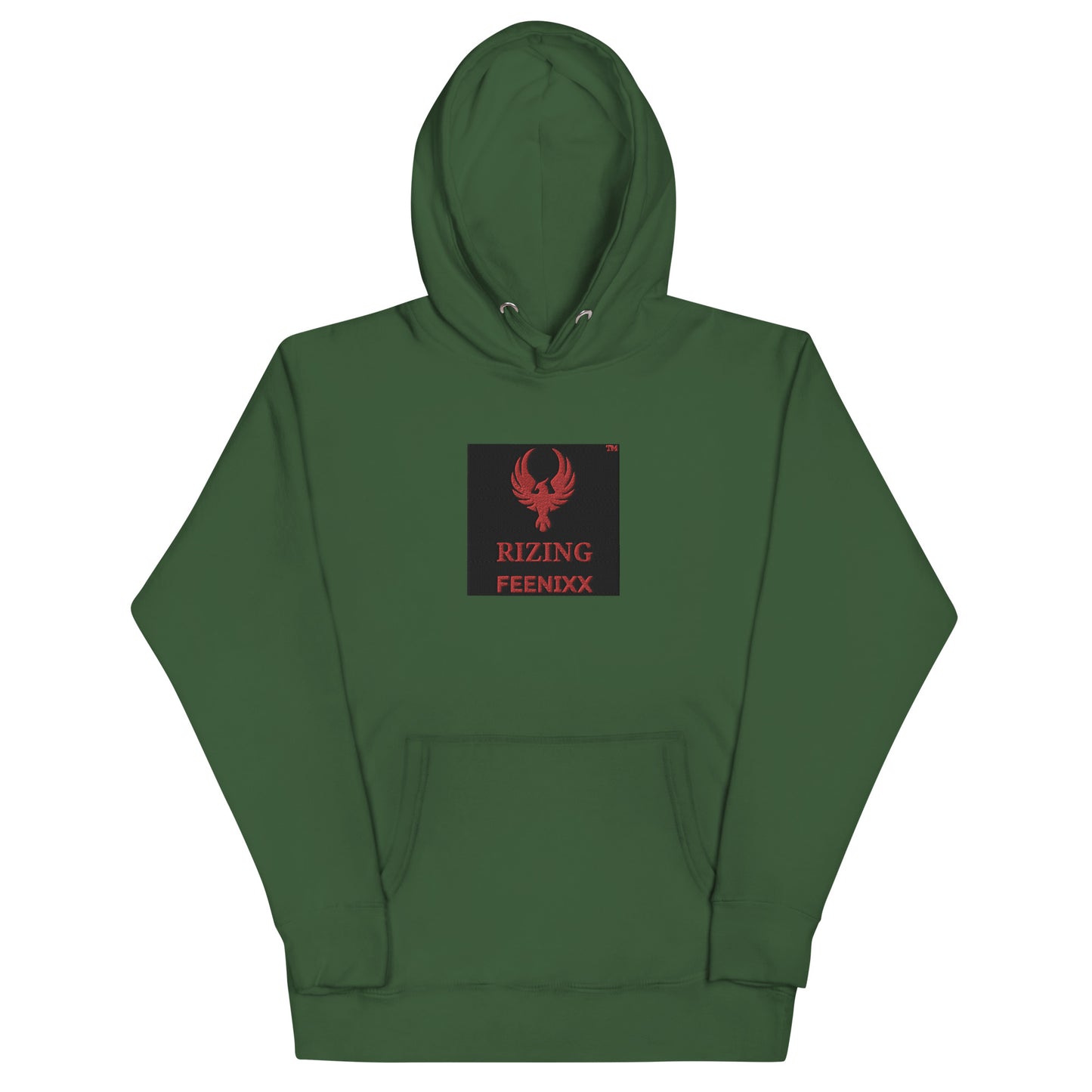 RIZING FEENIXX™ PREMIUM HOODIE EMBROIDERED DESIGN IN MULTIPLE COLORS