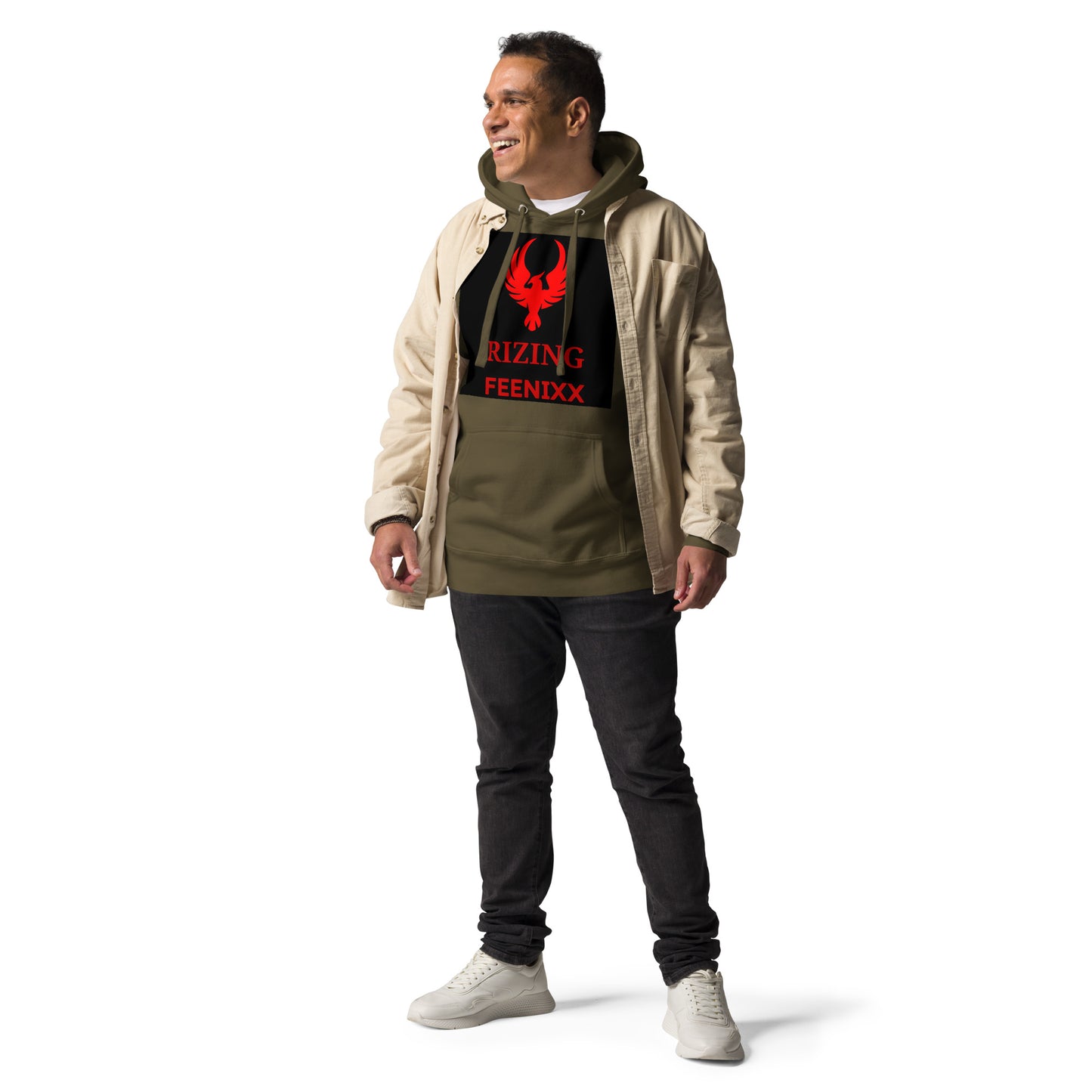 RIZING FEENIXX™ PREMIUM HOODIE PRINTED DESIGN IN MULTIPLE COLORS