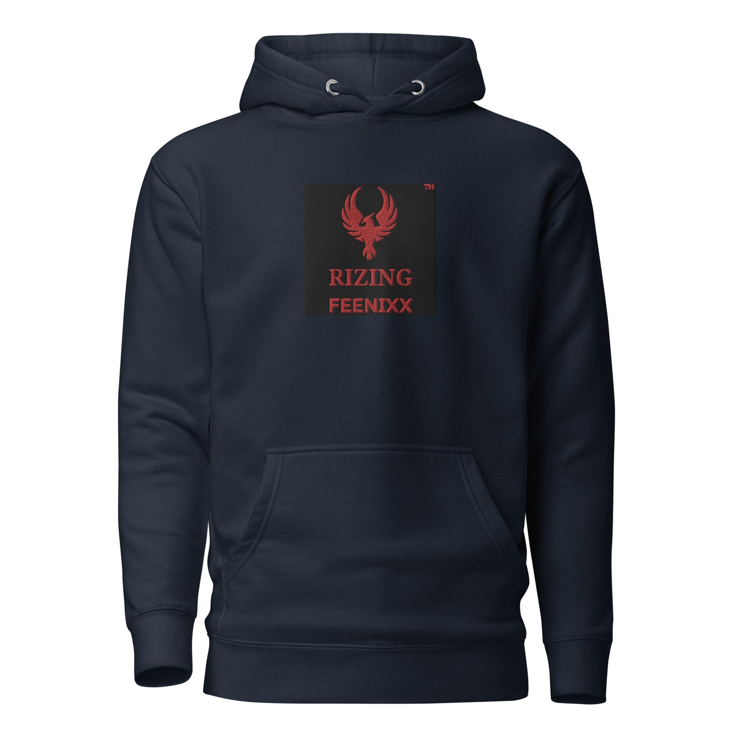 RIZING FEENIXX™ PREMIUM HOODIE EMBROIDERED DESIGN IN MULTIPLE COLORS